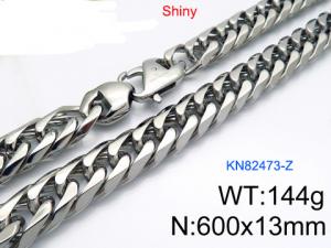 Stainless Steel Necklace - KN82473-Z