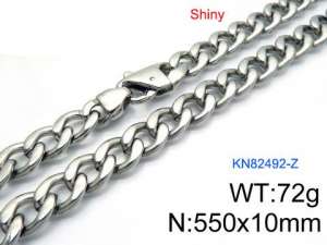 Stainless Steel Necklace - KN82492-Z