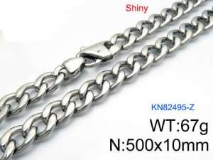 Stainless Steel Necklace - KN82495-Z