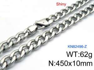 Stainless Steel Necklace - KN82496-Z