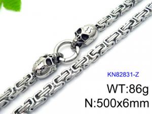 Stainless Steel Necklace - KN82831-Z