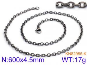 Stainless Steel Necklace - KN82985-K