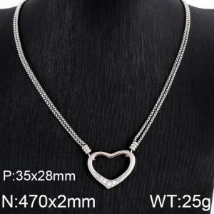 Stainless Steel Necklace - KN83111-K