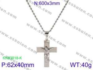 Stainless Steel Necklace - KN83818-K