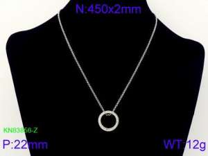 Stainless Steel Necklace - KN83856-Z