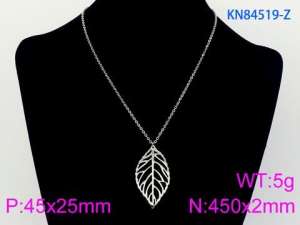 Stainless Steel Necklace - KN84519-Z