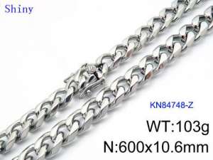 Stainless Steel Necklace - KN84748-Z