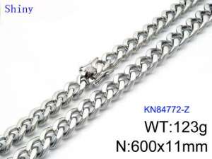 Stainless Steel Necklace - KN84772-Z