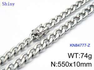 Stainless Steel Necklace - KN84777-Z