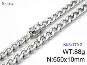 Stainless Steel Necklace - KN84779-Z