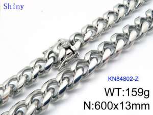 Stainless Steel Necklace - KN84802-Z