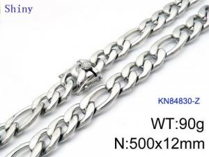 Stainless Steel Necklace - KN84830-Z