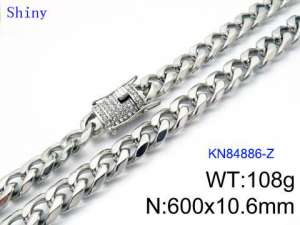 Stainless Steel Necklace - KN84886-Z