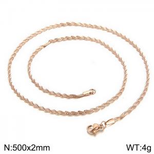 Off-price Necklace - KN85305-KC