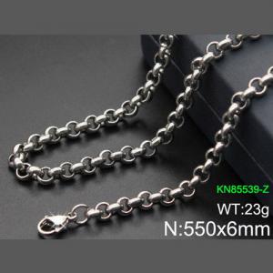 Stainless Steel Necklace - KN85539-Z