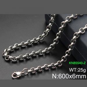 Stainless Steel Necklace - KN85540-Z