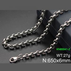 Stainless Steel Necklace - KN85541-Z