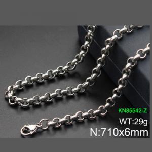 Stainless Steel Necklace - KN85542-Z