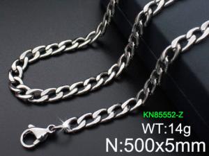 Stainless Steel Necklace - KN85552-Z