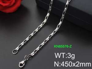 Staineless Steel Small Chain - KN85576-Z