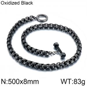 Stainless Steel Necklace - KN86353-K
