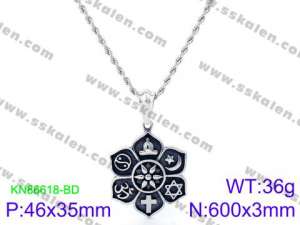 Stainless Steel Popular Pendant - KN86618-BD