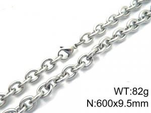 Stainless Steel Necklace - KN87081-Z