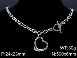 Stainless Steel Necklace - KN87135-Z