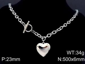 Stainless Steel Necklace - KN87138-Z