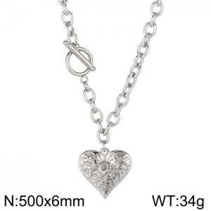 Stainless Steel Necklace - KN87140-Z