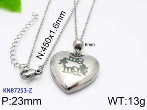 Stainless Steel Necklace - KN87253-Z