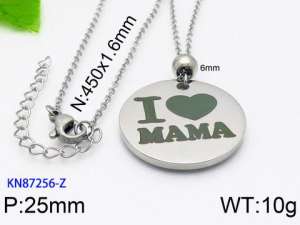 Stainless Steel Necklace - KN87256-Z