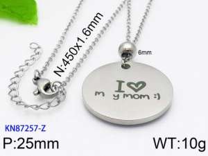 Stainless Steel Necklace - KN87257-Z