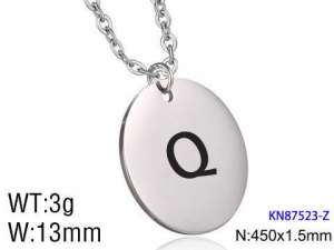 Stainless Steel Necklace - KN87523-Z