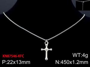 Stainless Steel Necklace - KN87546-KFC
