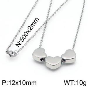 Stainless Steel Necklace - KN87842-NT