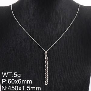 Stainless Steel Necklace - KN87978-K