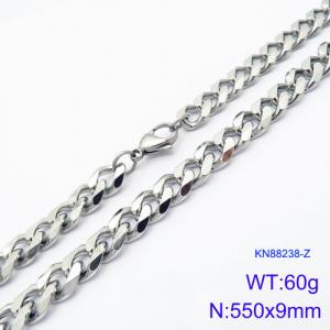 Stainless Steel Necklace - KN88238-Z