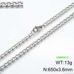 Stainless Steel Necklace - KN88381-Z