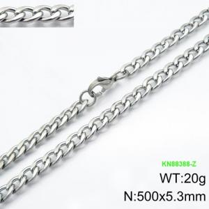 Stainless Steel Necklace - KN88388-Z