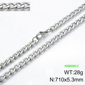 Stainless Steel Necklace - KN88392-Z