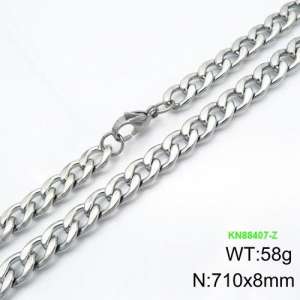 Stainless Steel Necklace - KN88407-Z