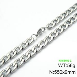 Stainless Steel Necklace - KN88409-Z