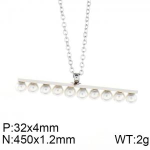 Stainless Steel Necklace - KN88493-K