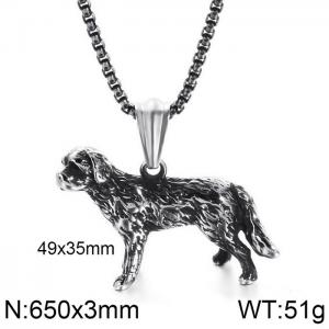 Stainless Steel Necklace - KN88533-K