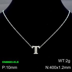 Stainless Steel Necklace - KN88603-KLB