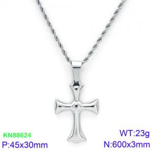 Stainless Steel Necklace - KN88624-K