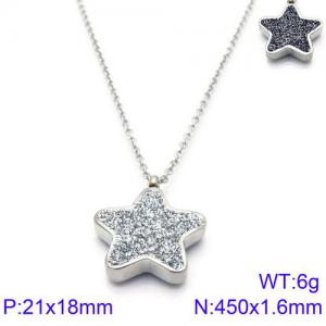 Stainless Steel Necklace - KN88705-KFC