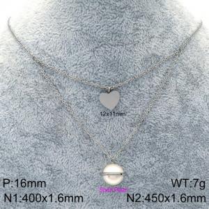 Stainless Steel Necklace - KN88706-KFC