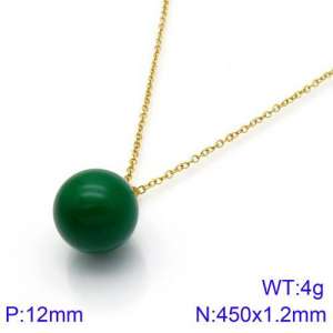 Shell Pearl Necklaces - KN88988-K